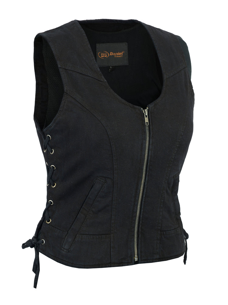 Women's Denim Motorcycle Vests | Shop Motorcycle Denim Riding