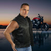 Gunslinger Leather Biker Vest
