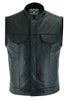 Gunslinger Leather Biker Vest