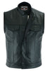 Gunslinger Leather Biker Vest