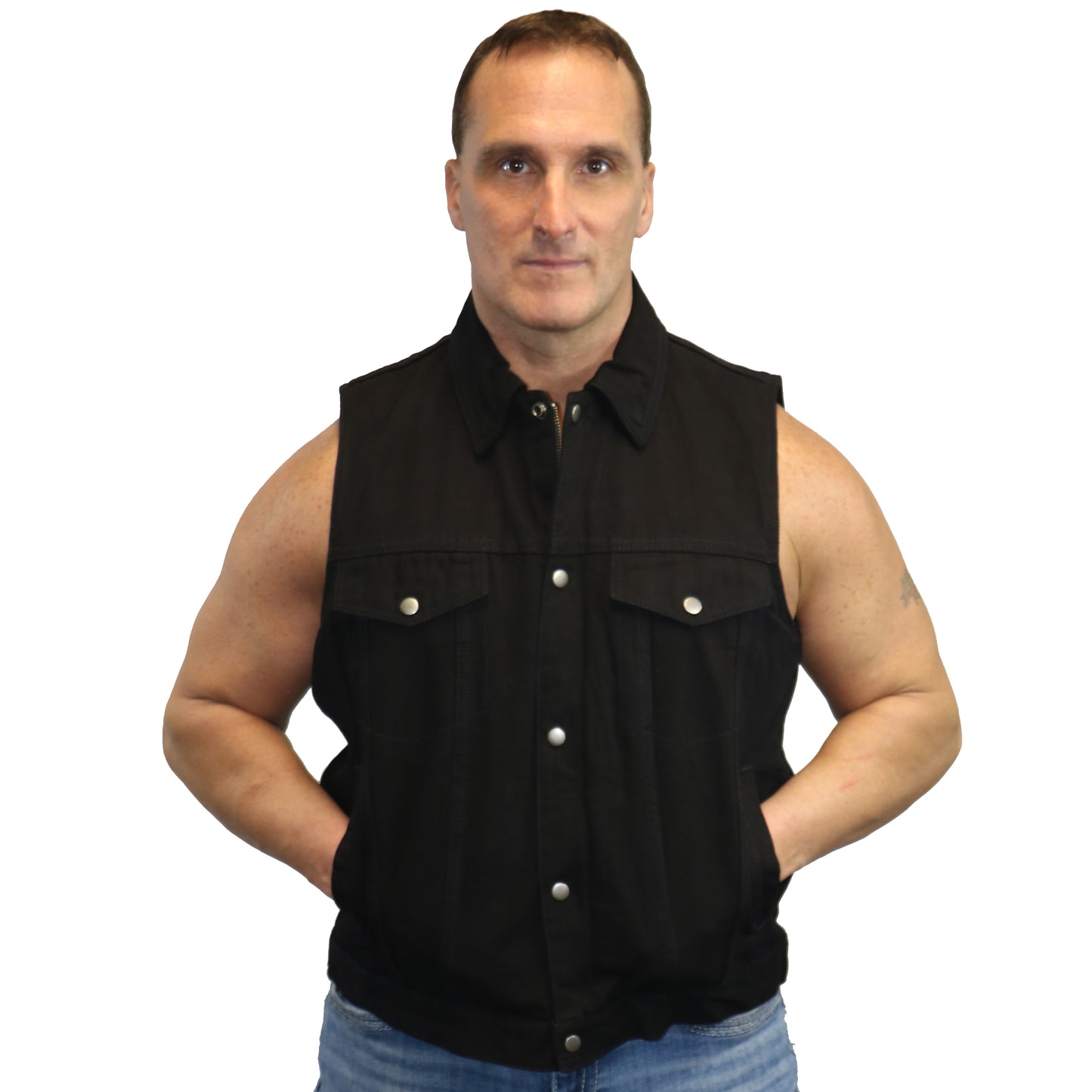 Vanta - Denim Vest For Men