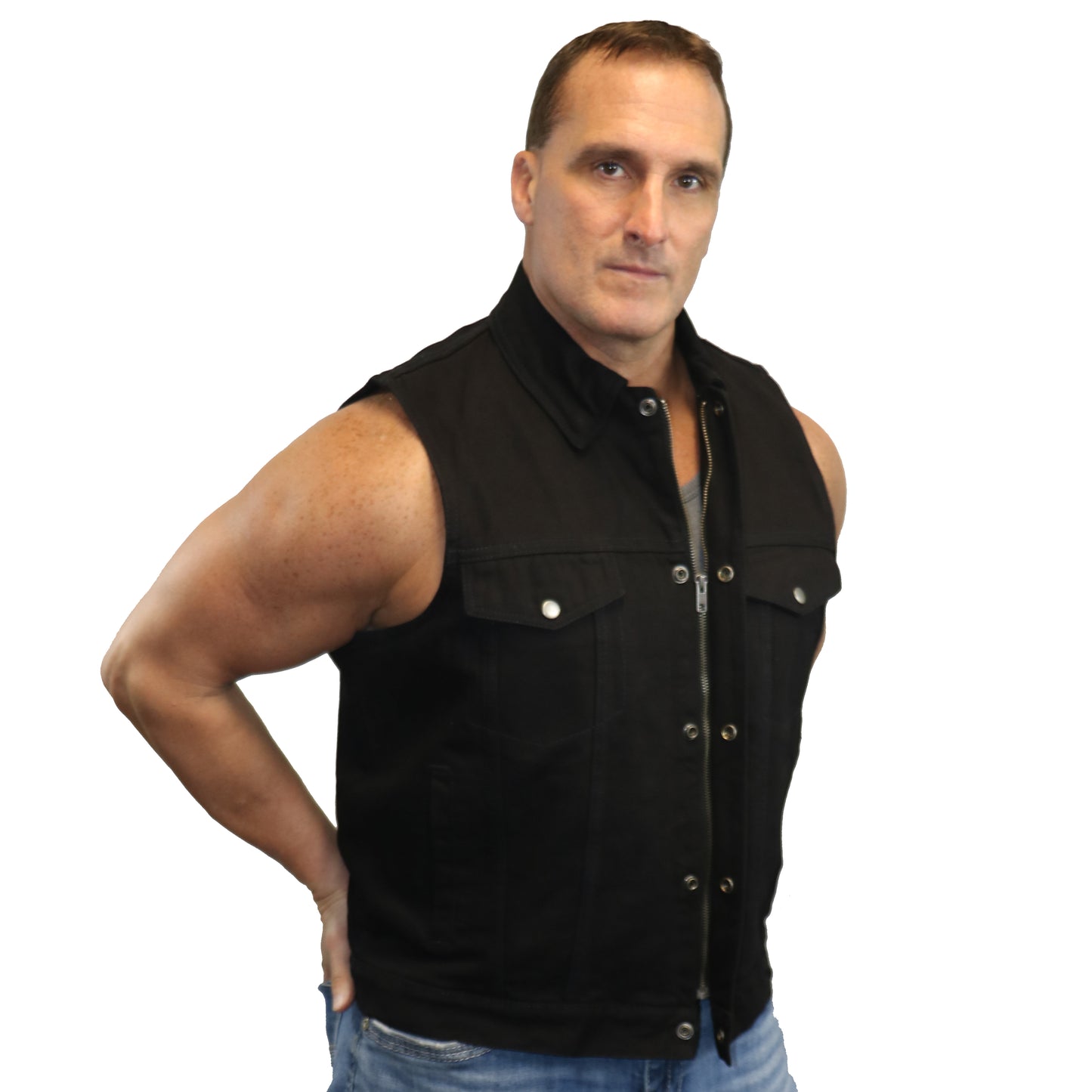 Vanta - Denim Vest For Men