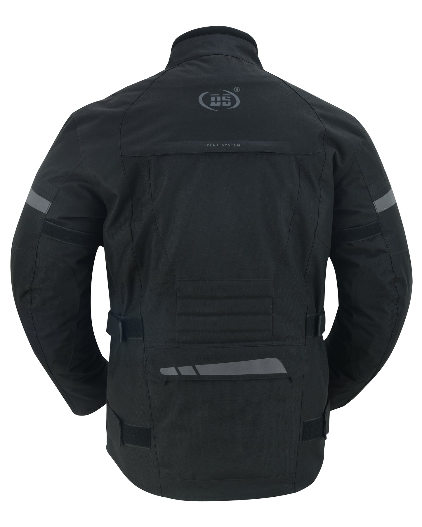 DS4615 Advance Touring Textile Motorcycle Jacket for Men – Black