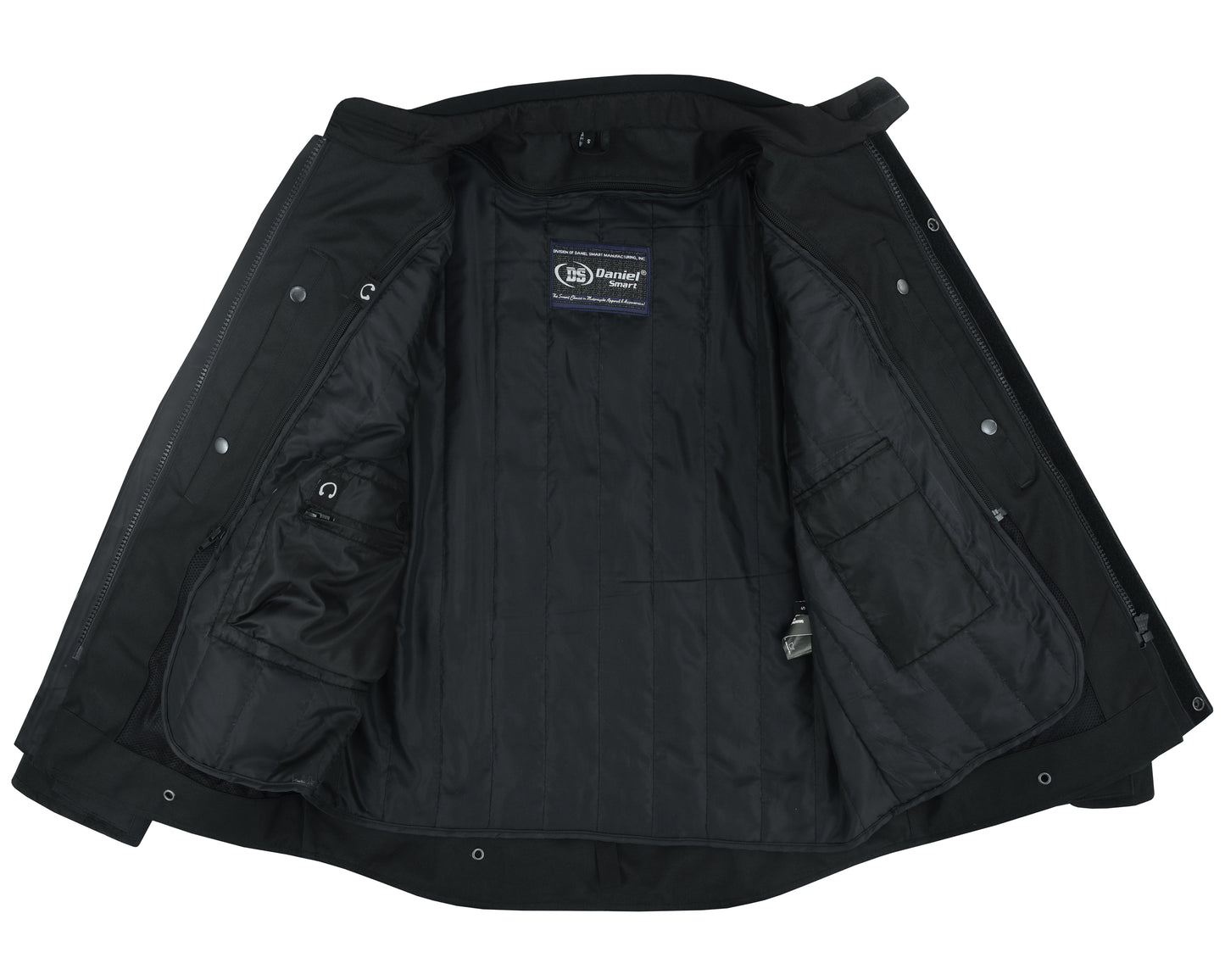 DS4615 Advance Touring Textile Motorcycle Jacket for Men – Black