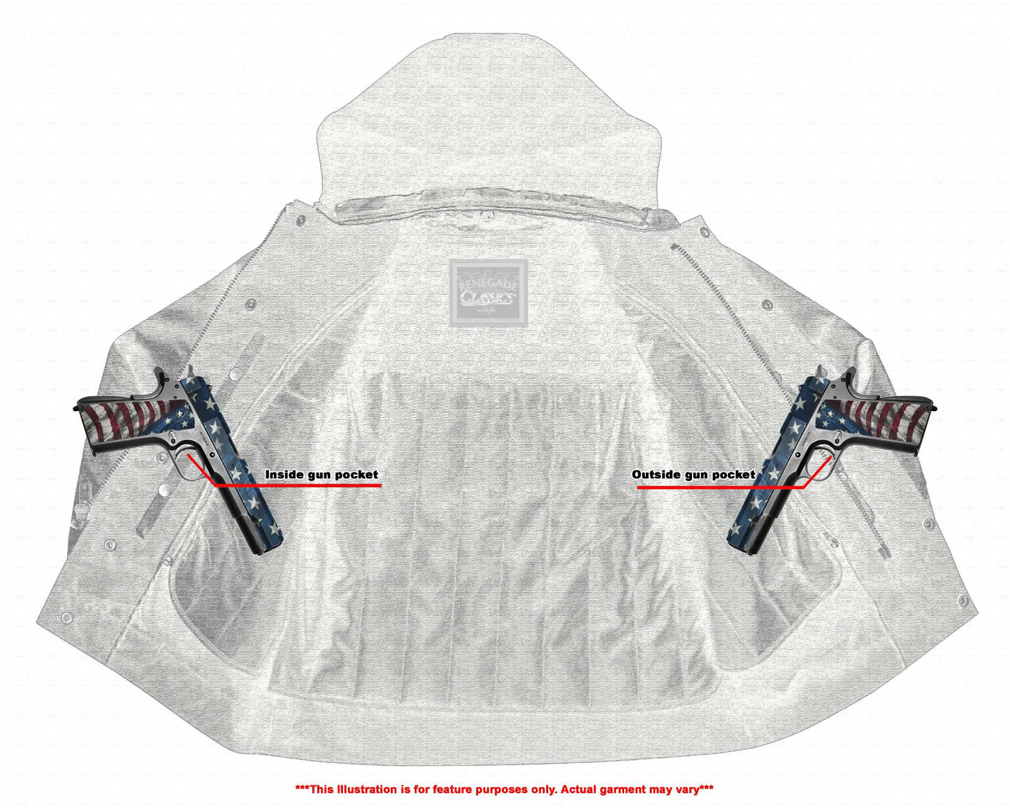 RC782 Men's Lightweight Drum Dyed Distressed Naked Lambskin Jacket