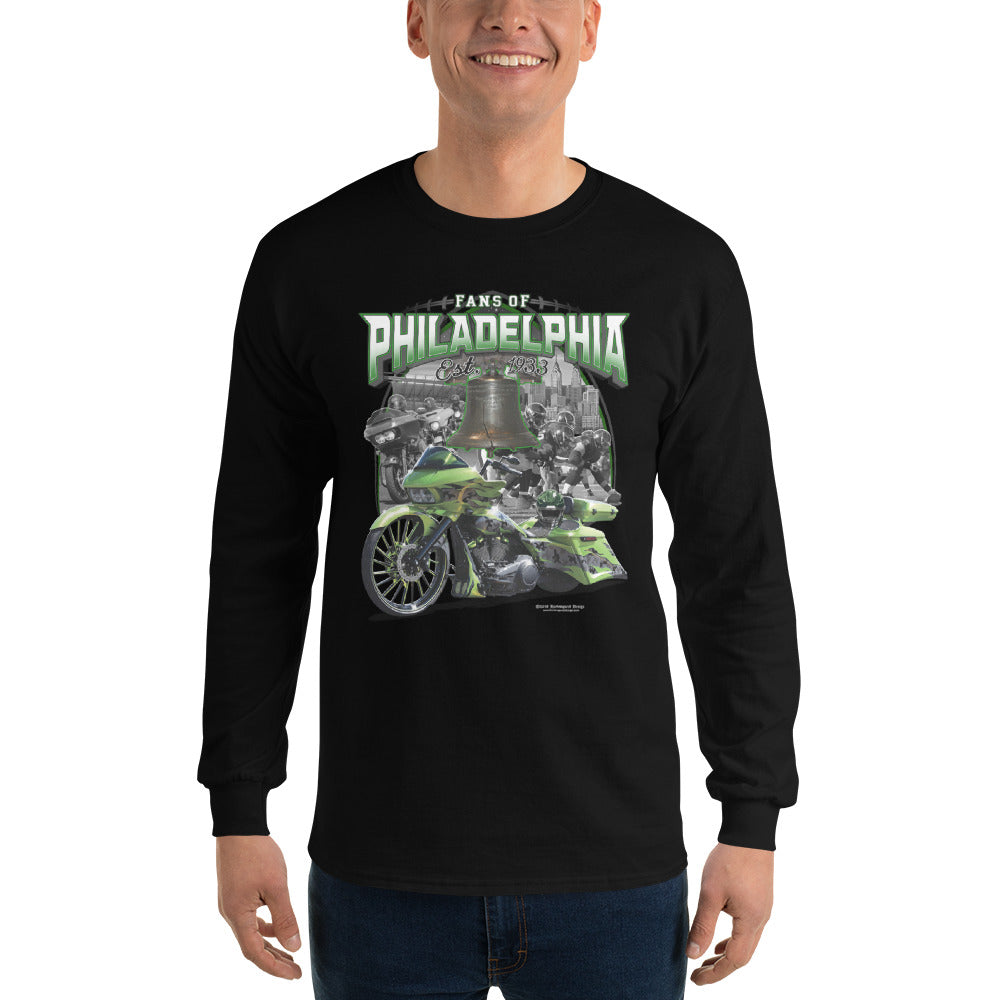 Fans of Philadelphia Men’s Long Sleeve Football Shirt