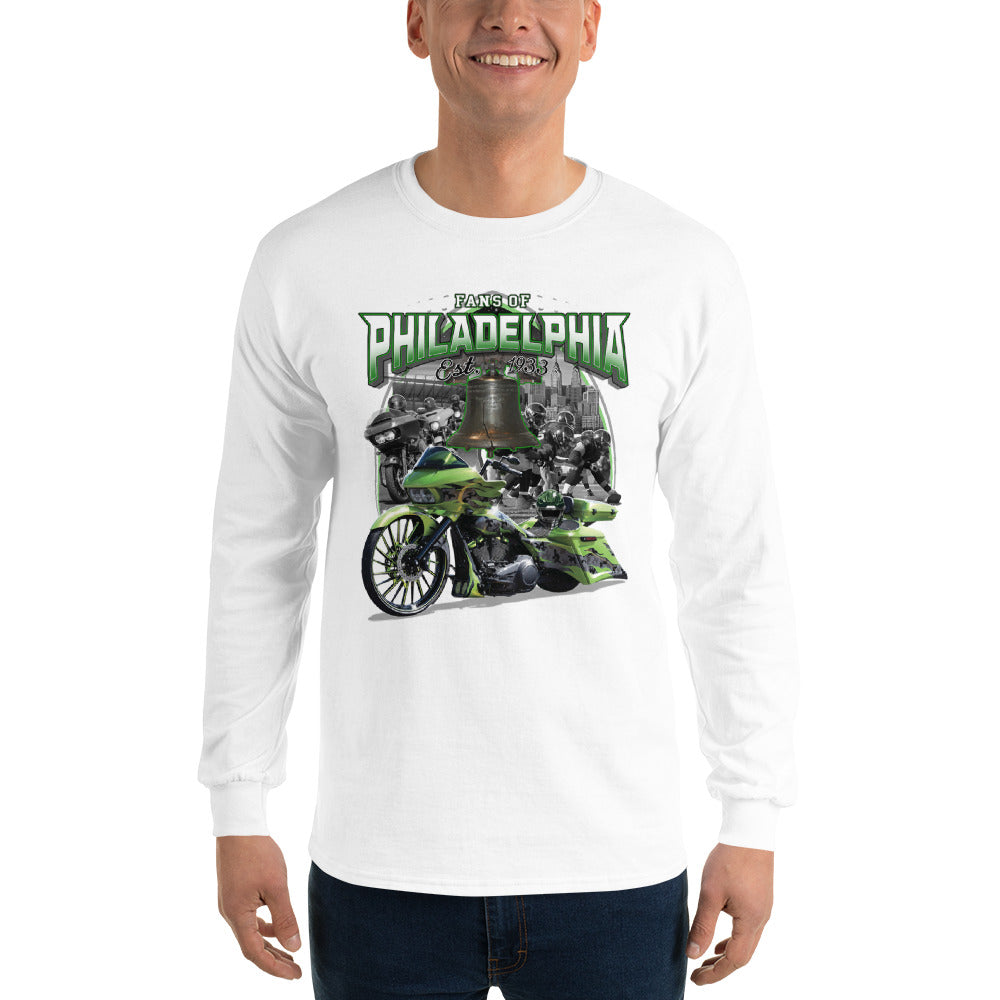 Fans of Philadelphia Men’s Long Sleeve Football Shirt