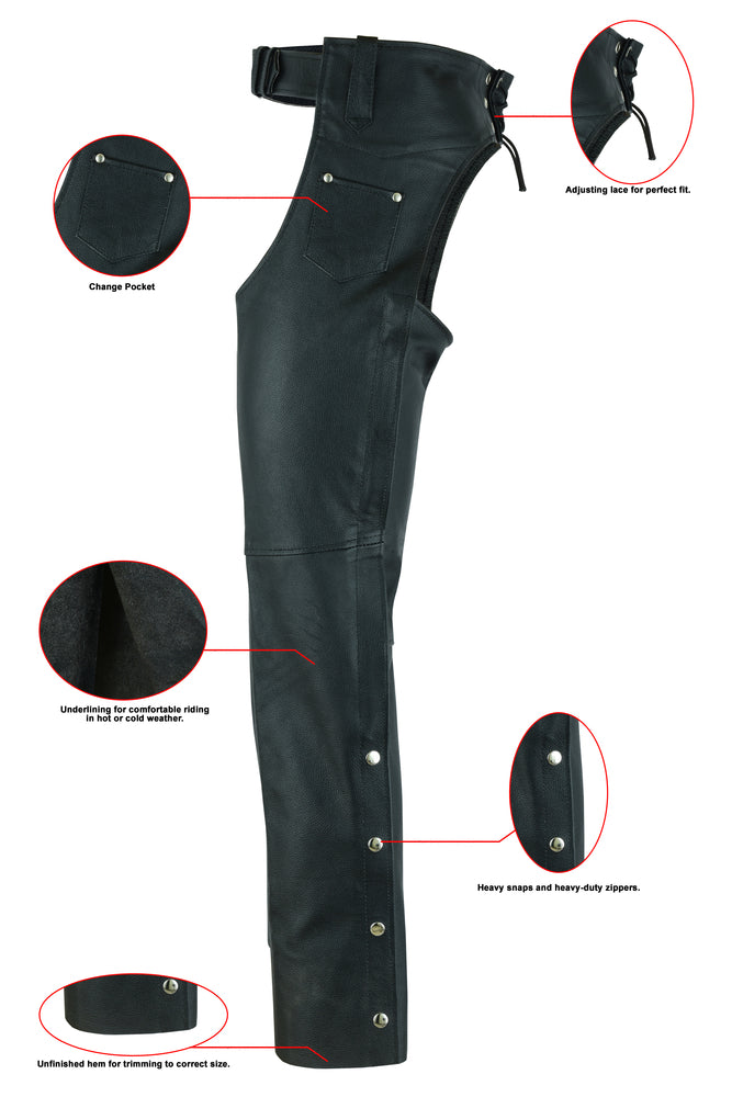 Leatherox - Unisex Leather Chaps