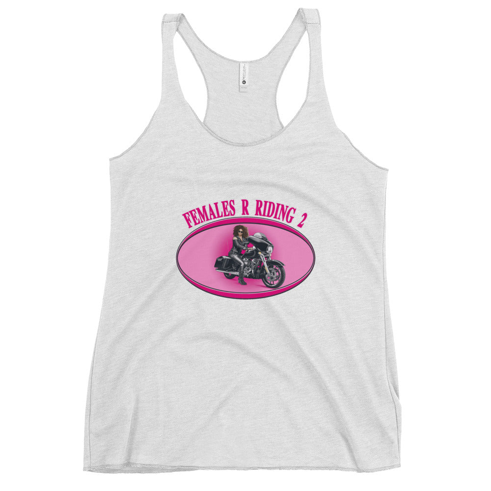 Females R Riding 2 Women's Racerback Tank