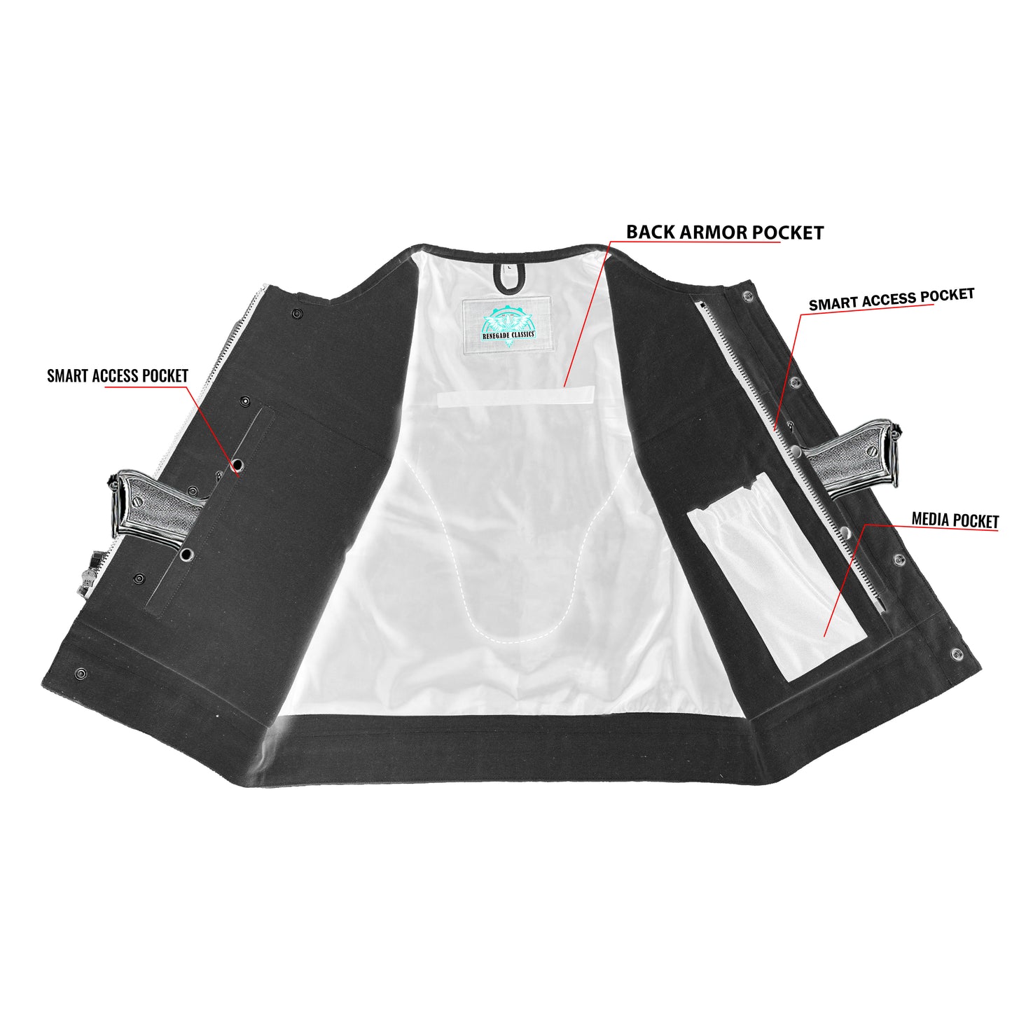 Rustmark Blaze Men’s Canvas Vest