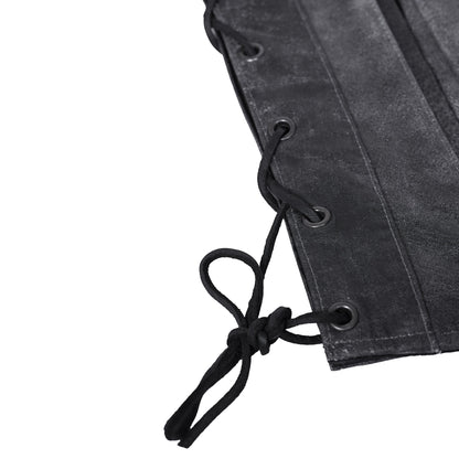 Men's Gray Single Back Panel Smart Access Pockets Vest