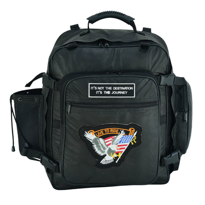 Three Piece Sissy Bar Back Pack