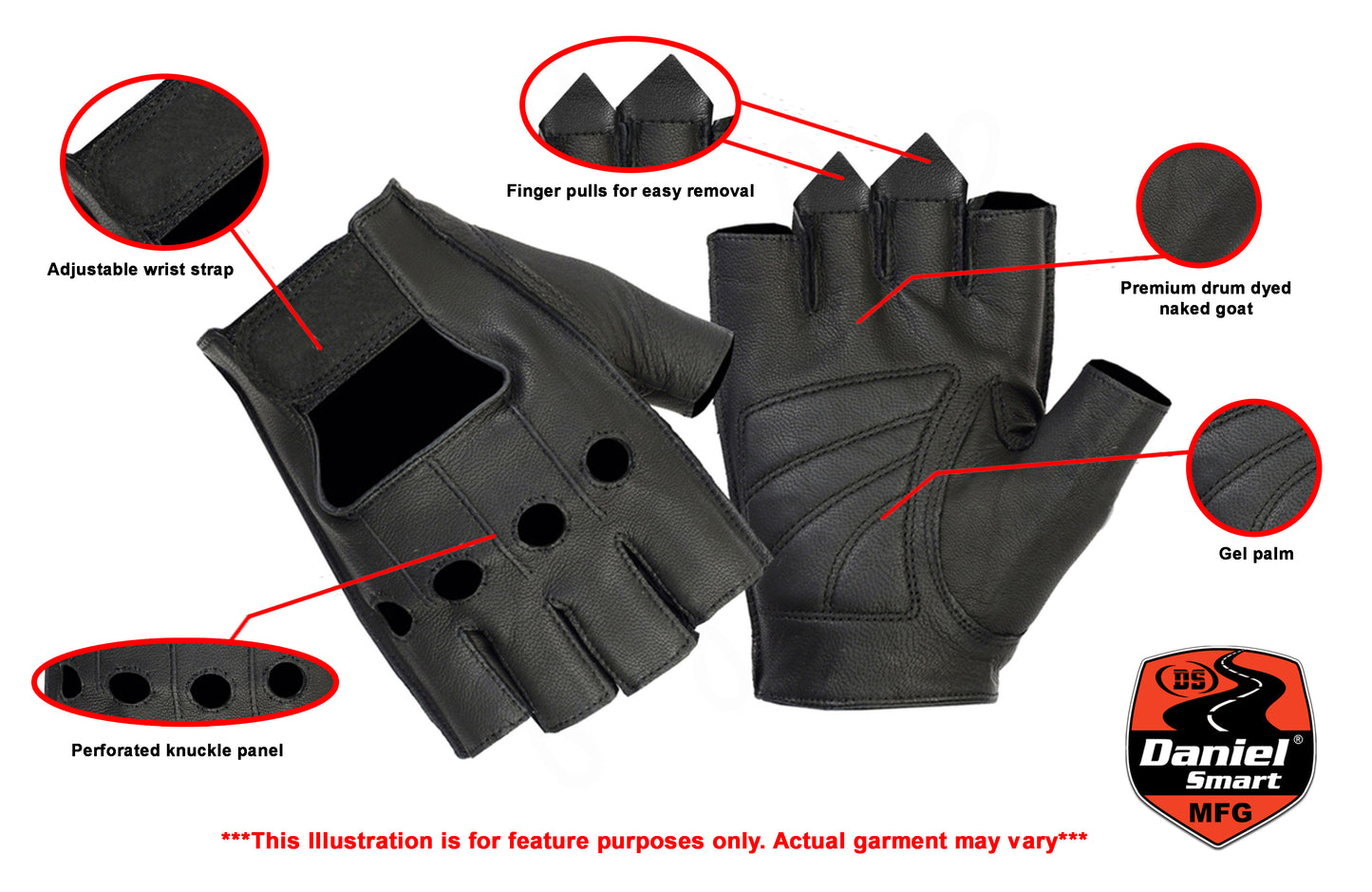 Premium Fingerless Glove