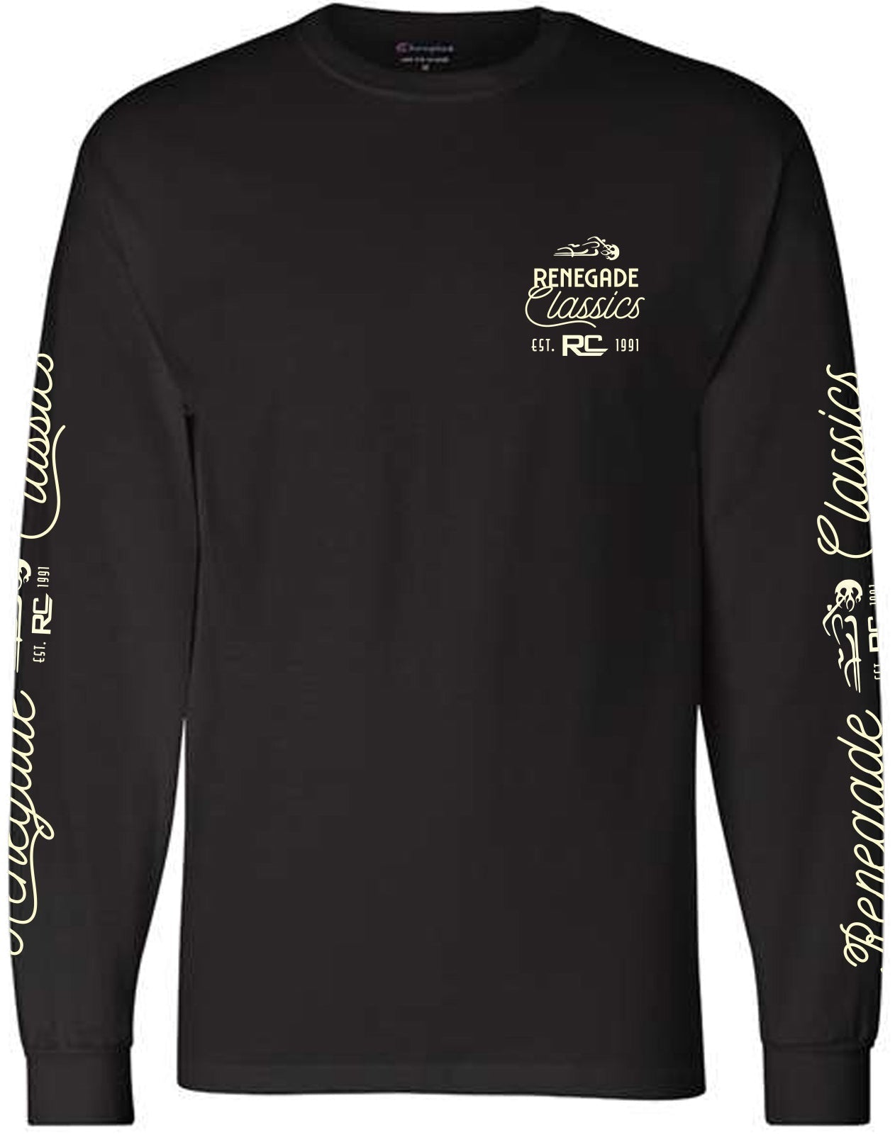 RC Retro Sign Men's  Long Sleeve Shirt