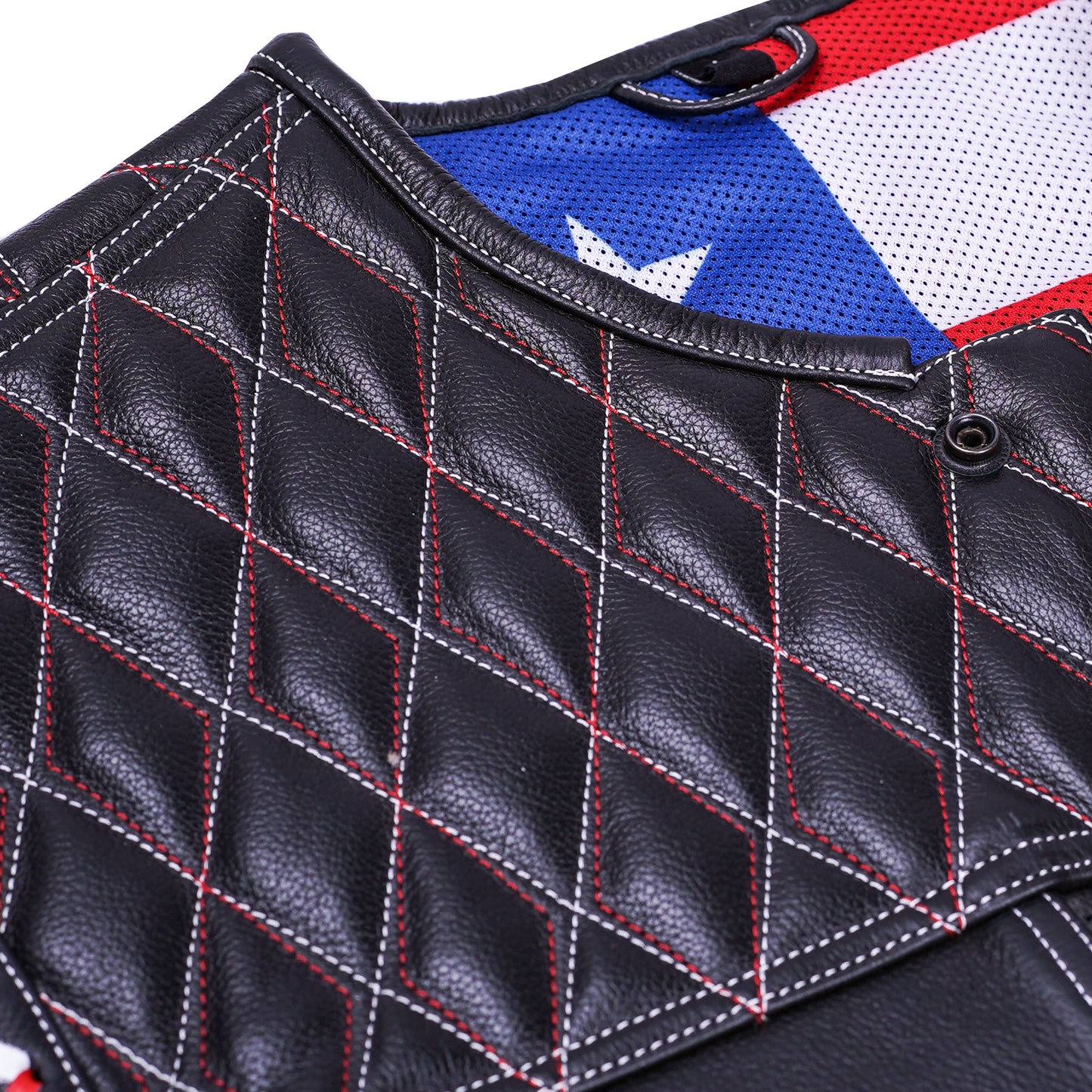 Throtlex Men’s Leather Vest