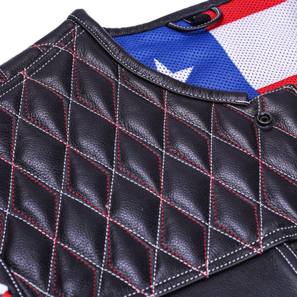 Throtlex Men’s Leather Vest