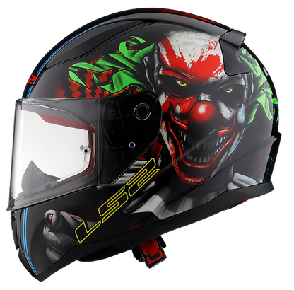 Rapid II Happy Dreams Full Face Motorcycle Helmet Gloss Black
