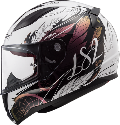 Rapid II Dreamcatcher Full Face Motorcycle Helmet Chameleon/White