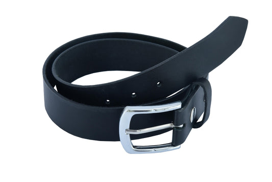 The Iconic Black Genuine Leather Belt