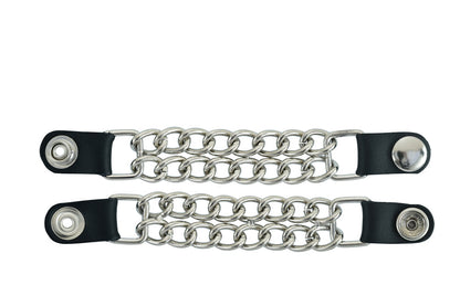 PKV1S Vest Extender - Plain Silver Snap
