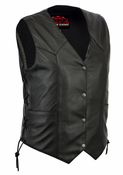 Women's Classic Side Lace Vest