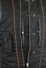 RC187 Upgraded Style Gun Pockets, Hidden 10" Gun Metal Zipper, Side Zippers