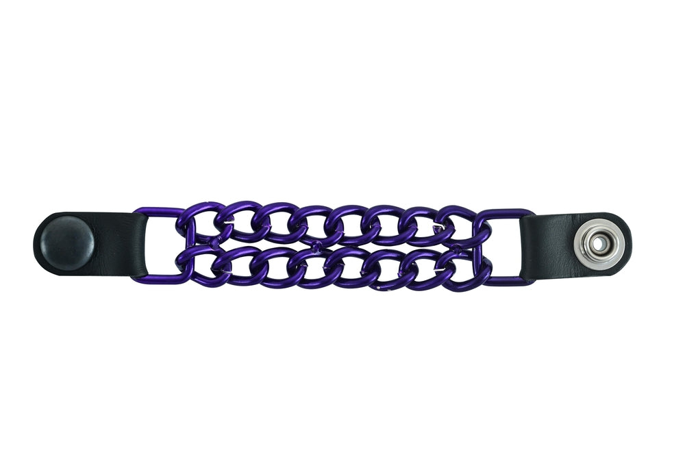 PKVPC1PG Vest EXTENDER POWDER COATED PURPLE GLITTER