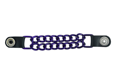 PKVPC1PG Vest EXTENDER POWDER COATED PURPLE GLITTER
