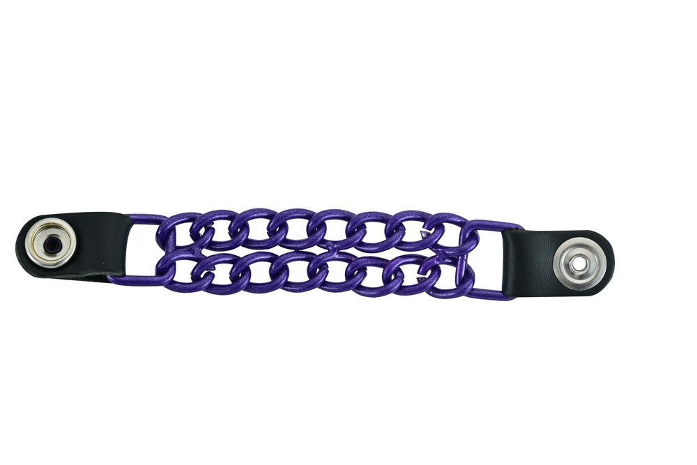 PKVPC1PG Vest EXTENDER POWDER COATED PURPLE GLITTER