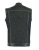 RC900 Men's Leather/Denim Combo Vest