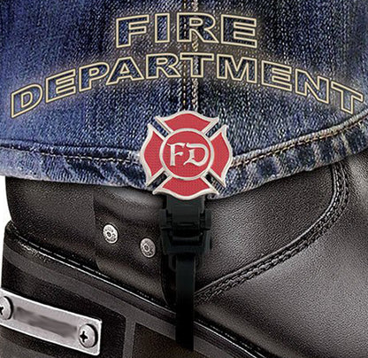 BBS/FD6 Weather Proof- Boot Straps- Fire Department- 6 Inch