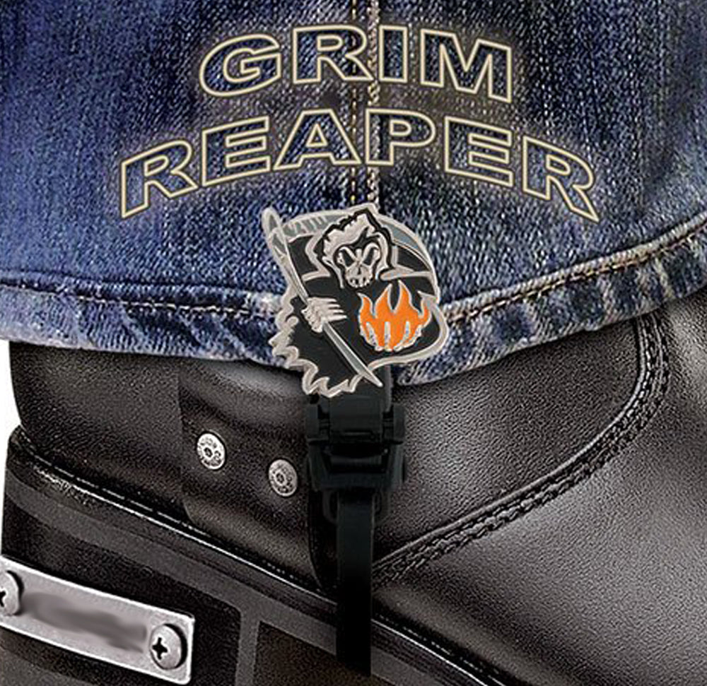 BBS/GR6 Weather Proof- Boot Straps- Grim Reaper- 6 Inch