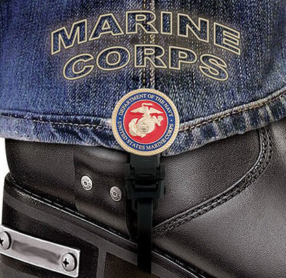 BBS/MR6 Weather Proof- Boot Straps- Marine Corps- 6 Inch