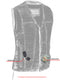 DM905BU    Men's Single Back Panel Concealed Carry Denim Vest