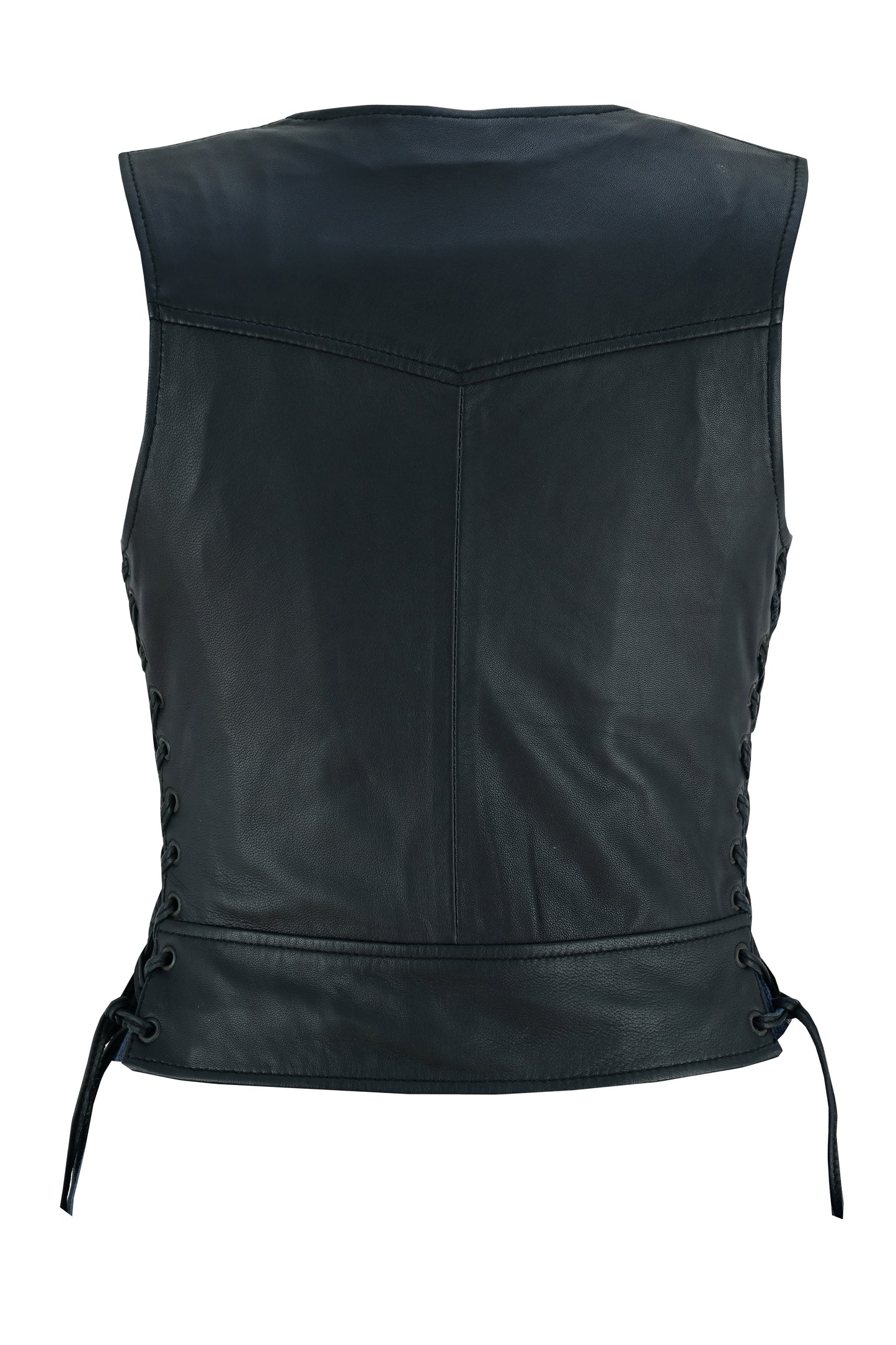 Women's Lightweight Vest with Rivets Detailing