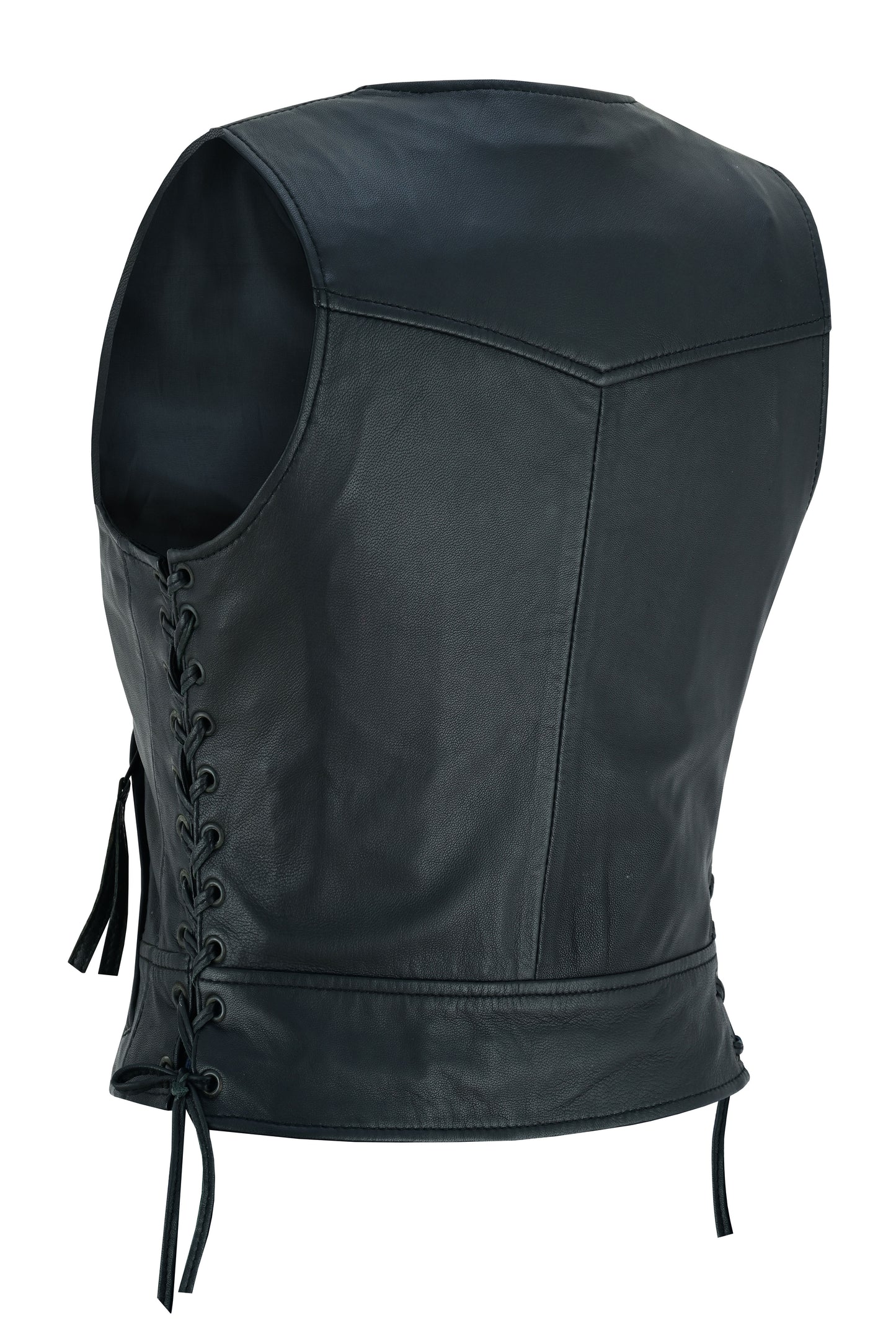 Women's Lightweight Vest with Rivets Detailing