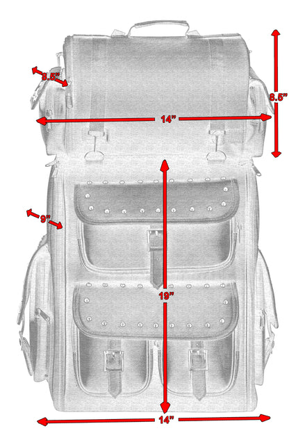 Touring Backpack with Studs