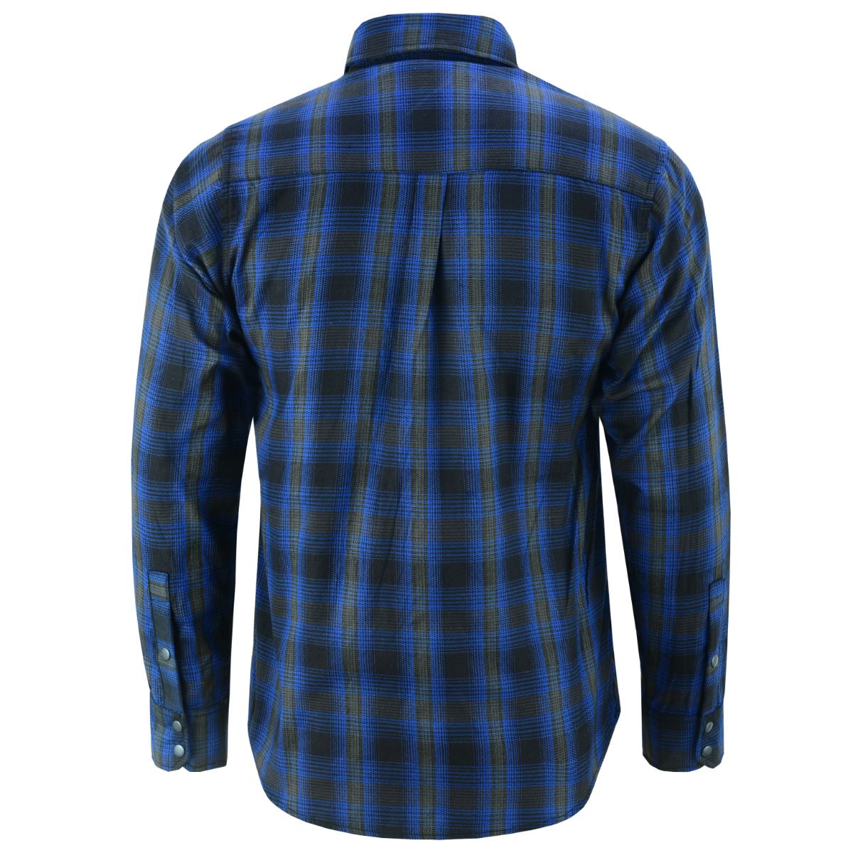 Flannel Shirt - Daze Blue and Black