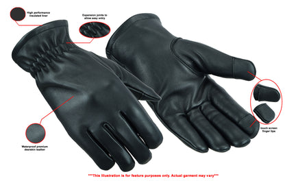 Deerskin Waterproof Thermal Lined Glove