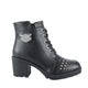 Womens Studded Motorcycle Boots By Milwaukee Riders®