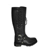 Milwaukee Riders® Women Biker Long Boots with Laces