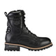Men's Leather Motorcycle Boots Zipper And Lace-Up By Milwaukee Riders®