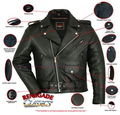 Revline - Men's Leather Jacket
