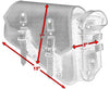 DS5011R Right Side Synthetic Leather Swing Arm Bag w/Bottle Holder