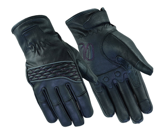 Women's Cruiser Glove (Black / Purple)