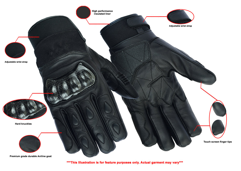 Leather/Textile Performance Glove