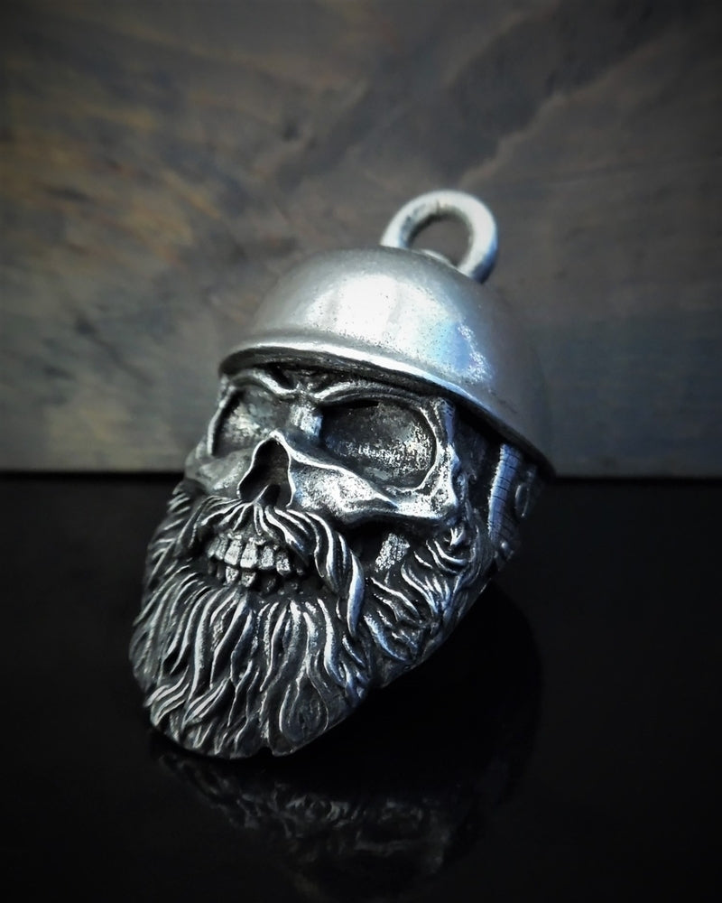 Helmet Skull Biker Bell