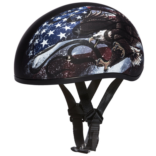 USA DOT Daytona Skull Cap Helmet | Daniel Smart MFG