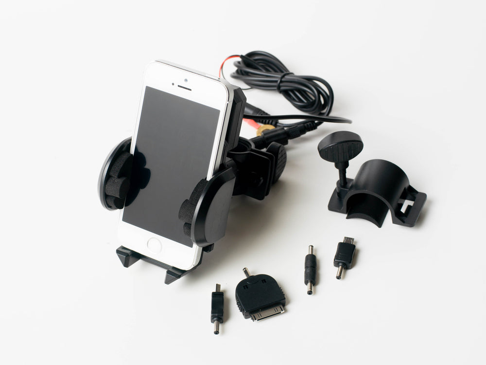 Plug & Go Handlebar Phone Holder and Charger