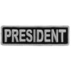 P3708 President Patch 3.5 Inch White